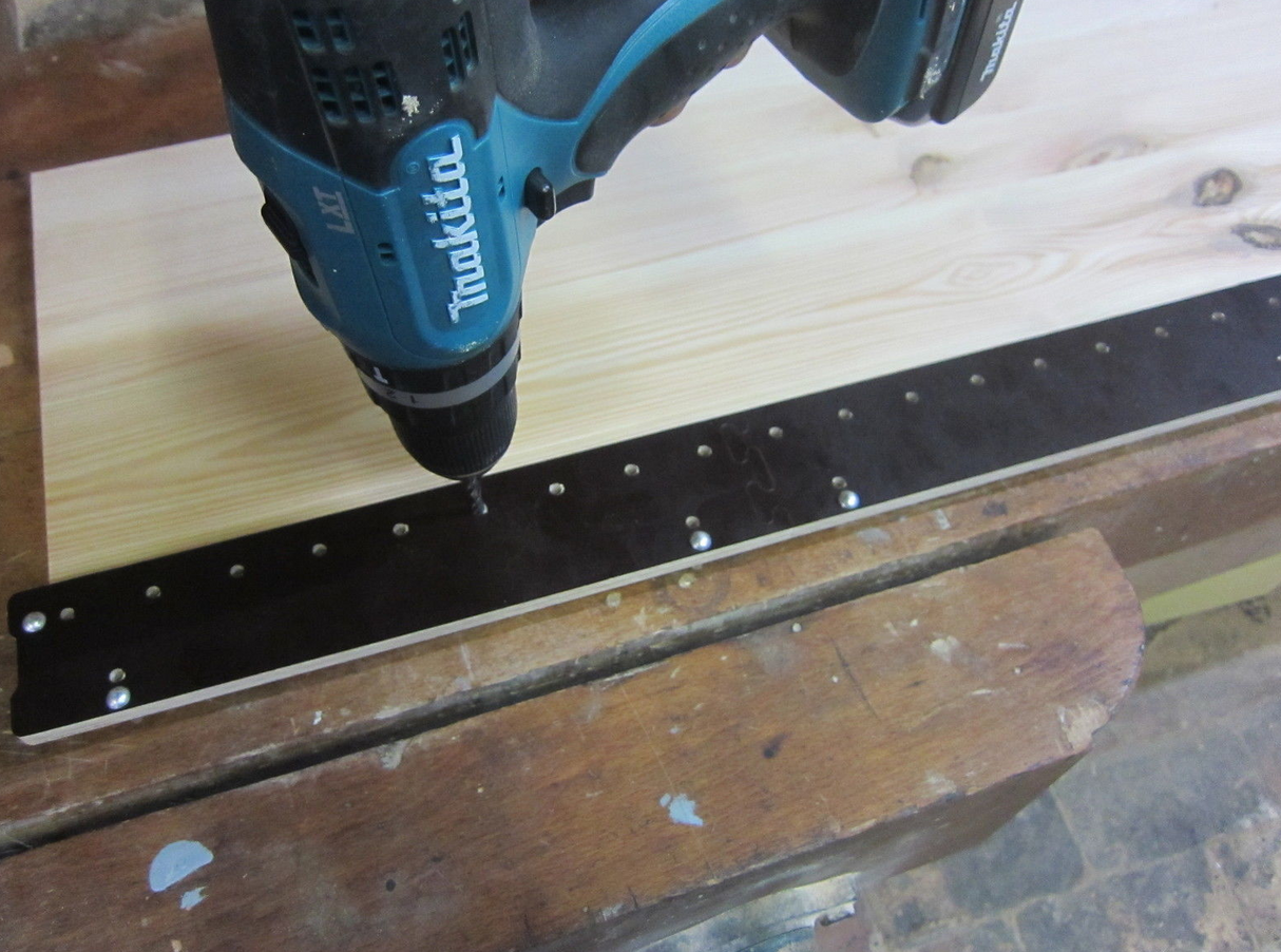 Bohrlehre "easy" 32mm Lochreihe (2er Set) für Bohrmaschinen