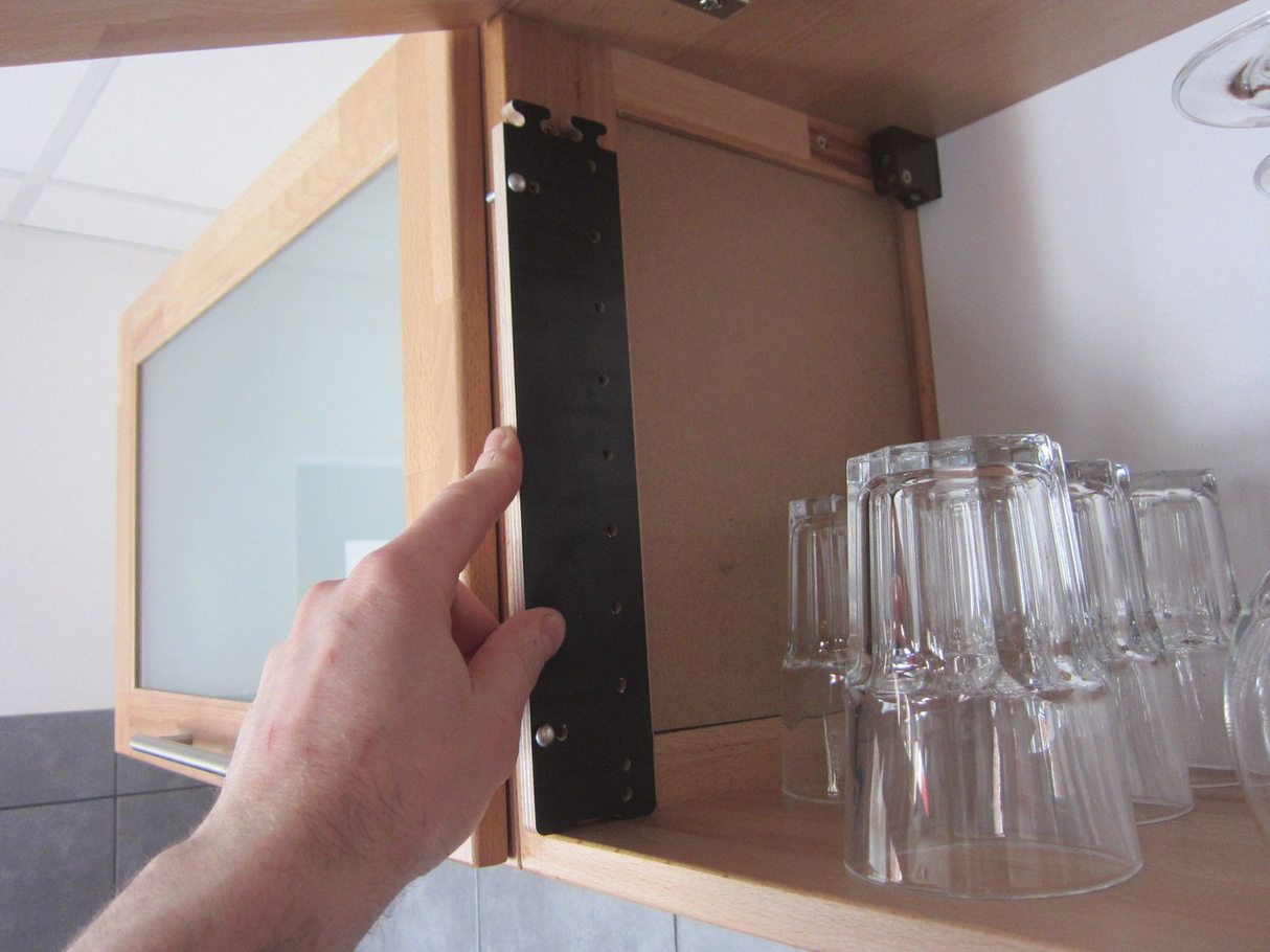 Bohrlehre "easy" 32mm Lochreihe (2er Set) für Bohrmaschinen