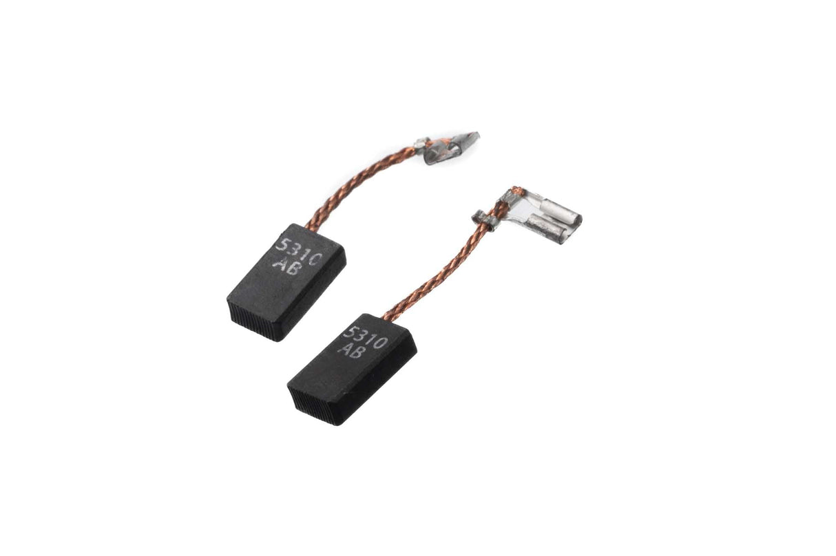 Mafell carbon brush with cut-out, 230V plug-in connector, 4.8x0.5 - (Original spare part) - 063164