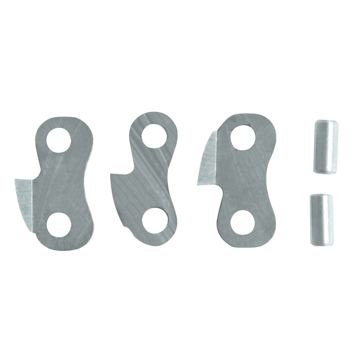 Mafell replacement links and rivets, pitch A - 22.6 mm, 14 mm, 2 sets - 091369