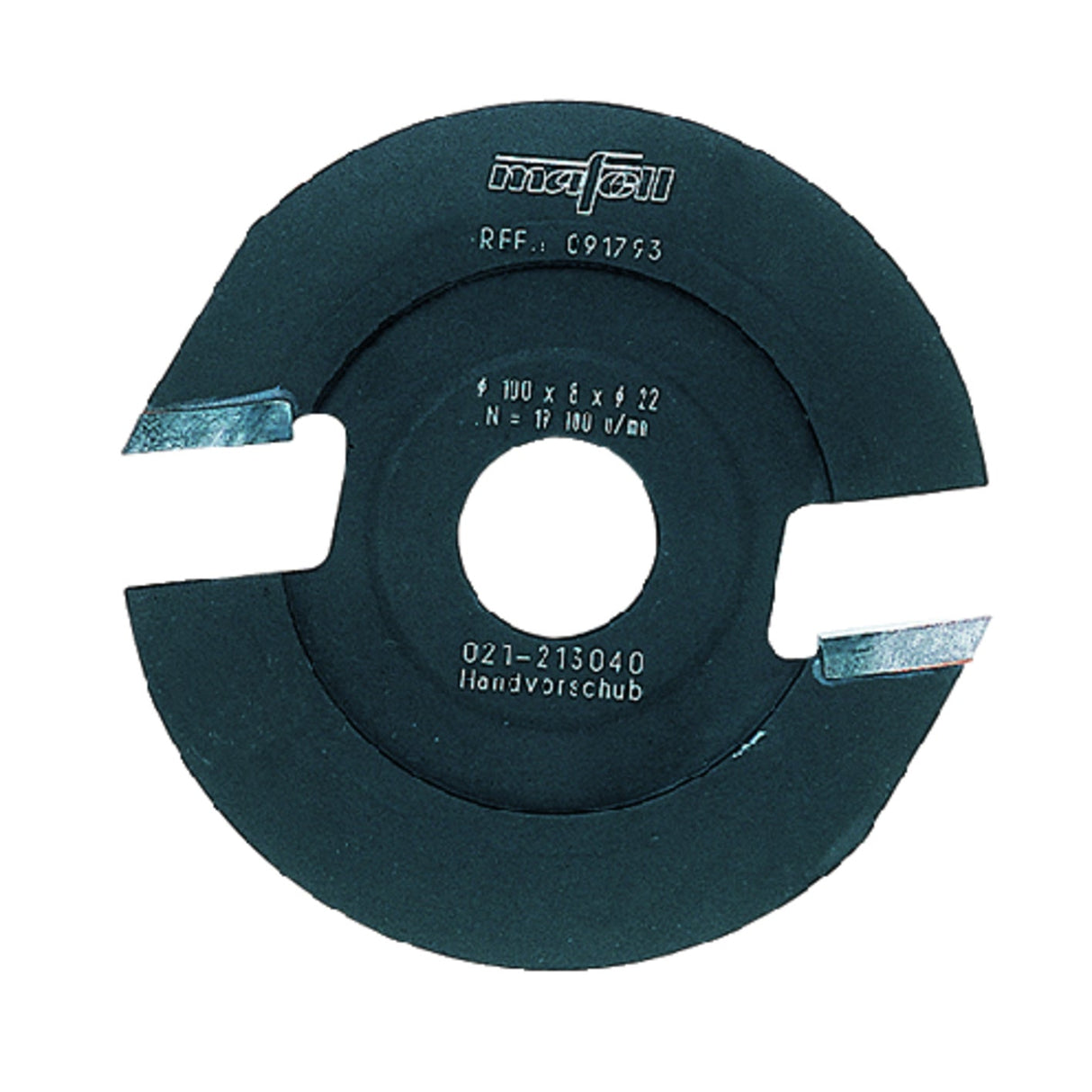 Mafell Harzgallenfräser, 100 x 8 x 22 mm, Z 2, hartmetallbestückt - 091793