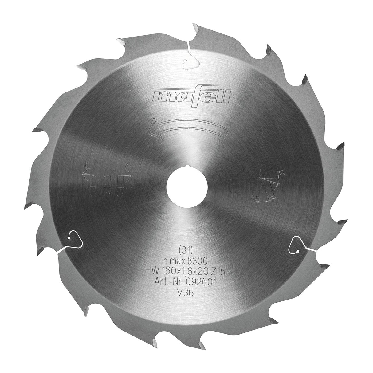 Mafell saw blade KSB-WL160 GT - 092601