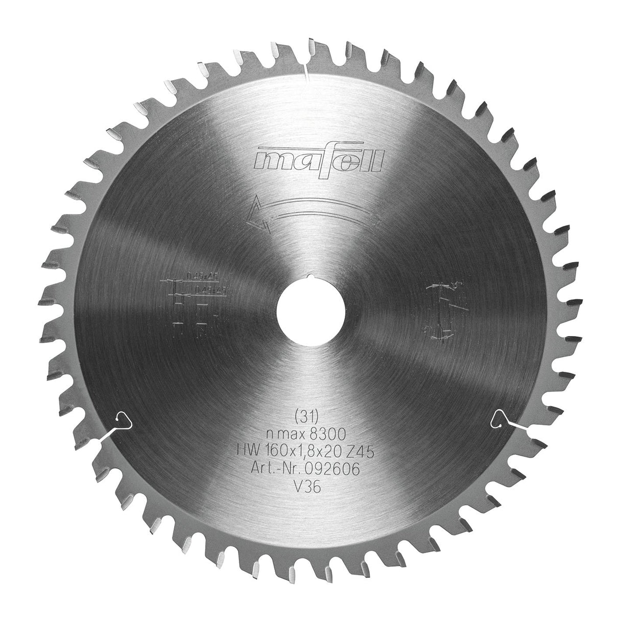 Mafell saw blade KSB-L160 - 092606