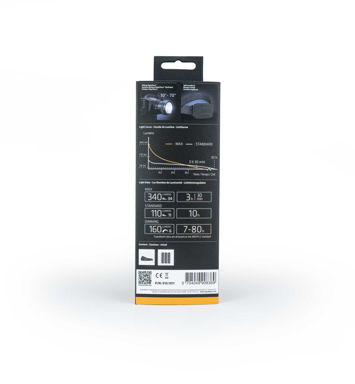 SUPRABEAM V3air Stirnlampe - 610.1011