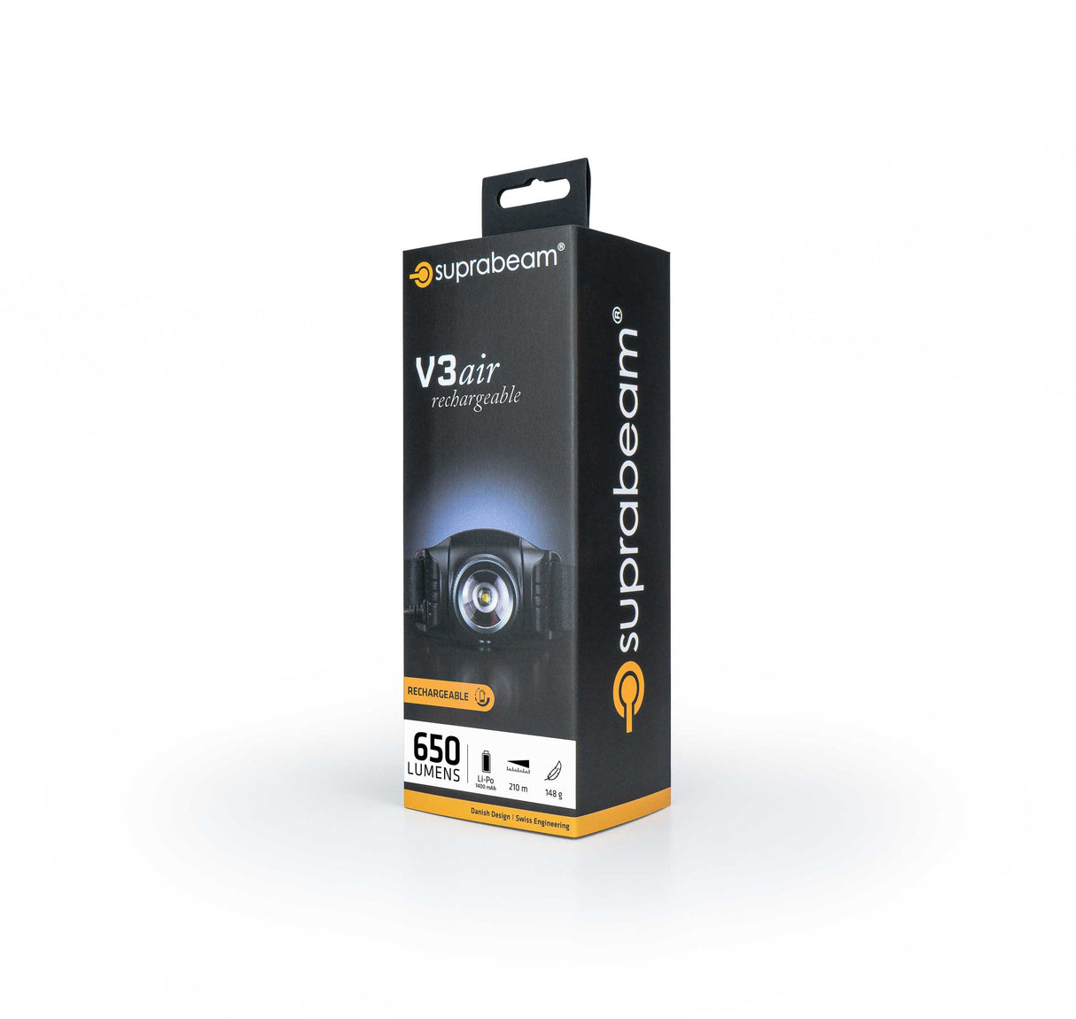 SUPRABEAM V3air rechargeable Stirnlampe - 610.5211