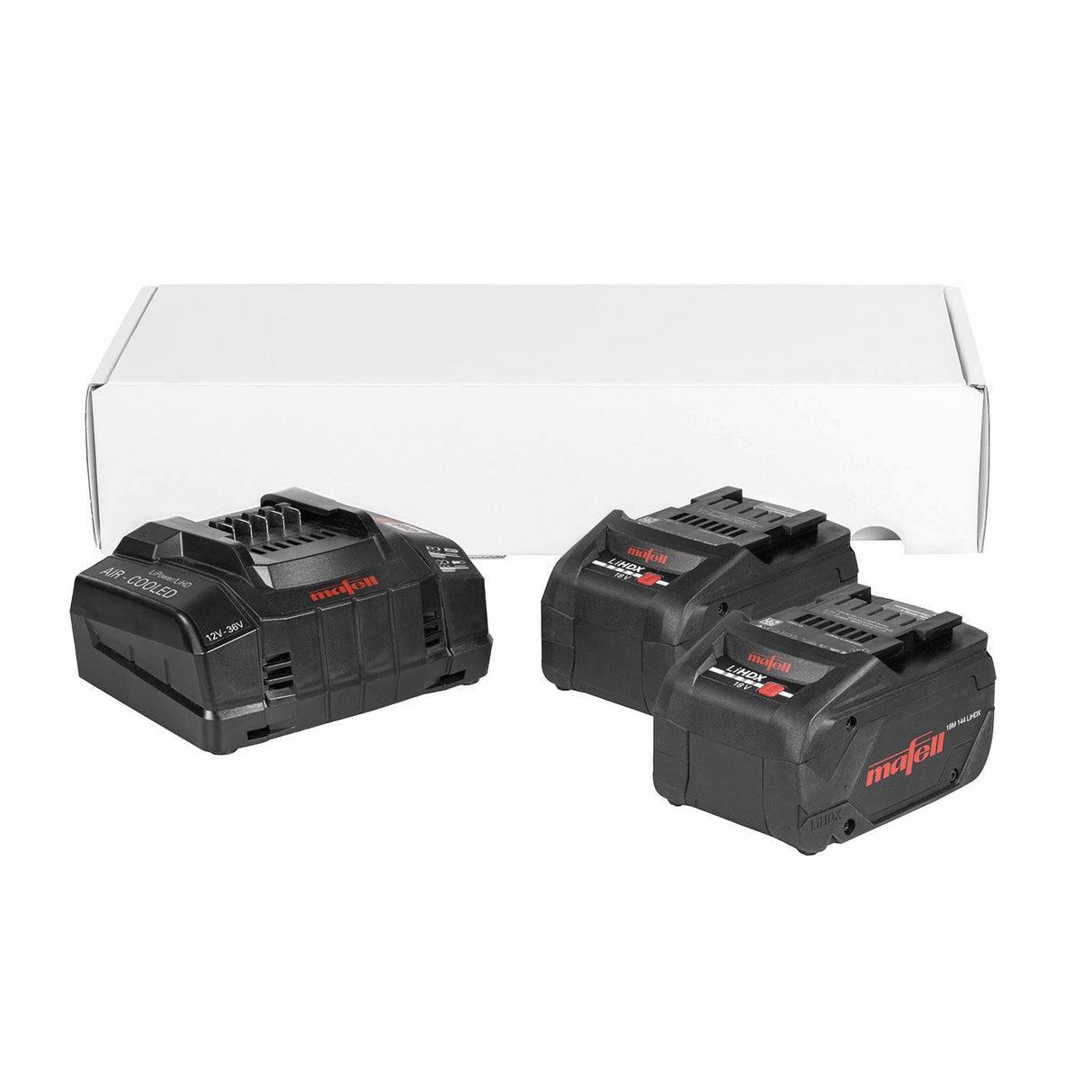 Mafell Power-Set 4: 2x 18 M 144 LiHDX + APS M+ - 212615