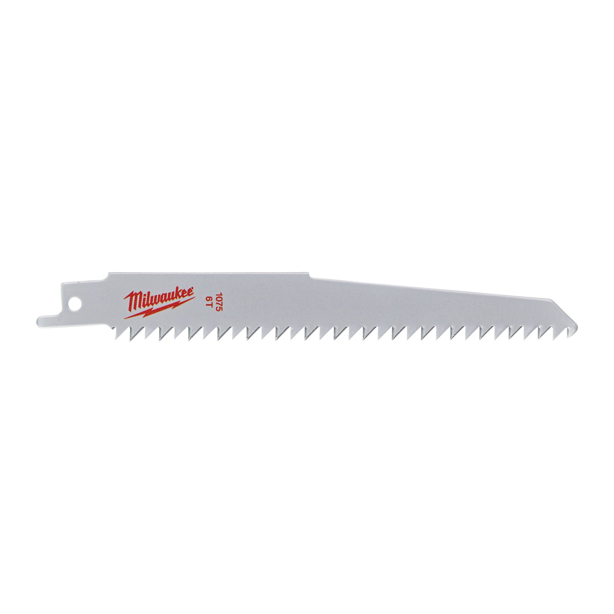 Milwaukee Säbelsägeblatt Holz - ideal für gerade, schnelle Schnitte in Nassholz 150mm – Zahnteilung 4.2 mm (6 TPI) – Produktbild 1