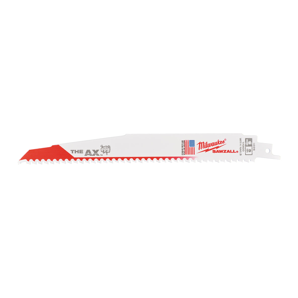 Milwaukee Säbelsägeblatt Demontage THE AX 230mm – Zahnteilung 5 mm (5 TPI) – Produktbild 2