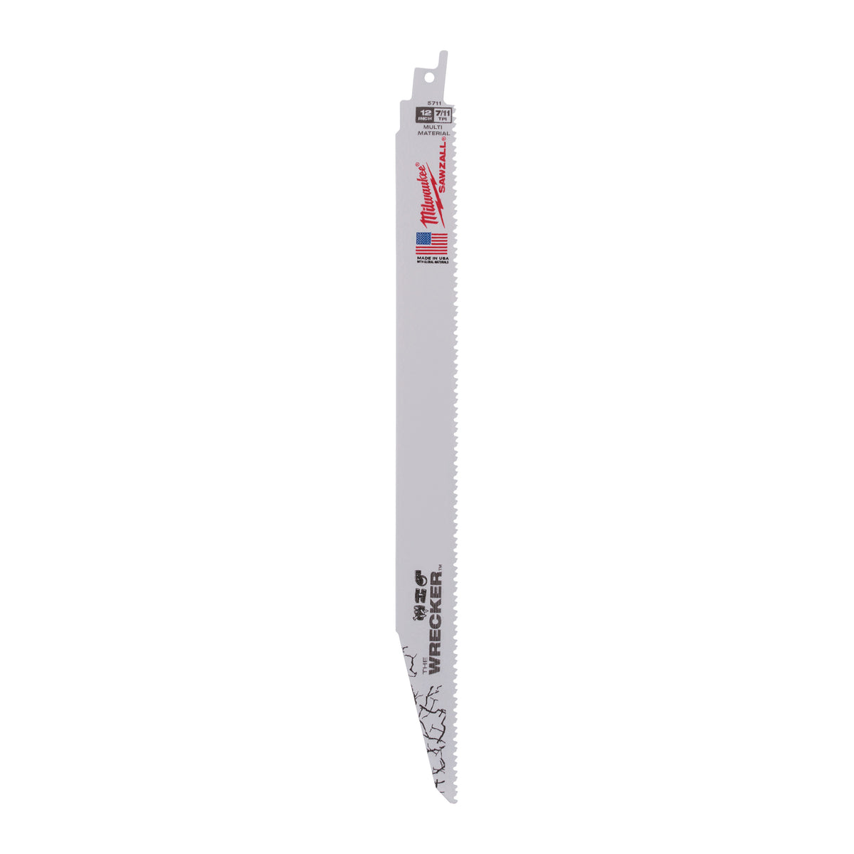 Milwaukee Säbelsägeblatt THE WRECKER 300mm – Zahnteilung 3.6/2.3 mm (7/11 TPI) – Produktbild 2