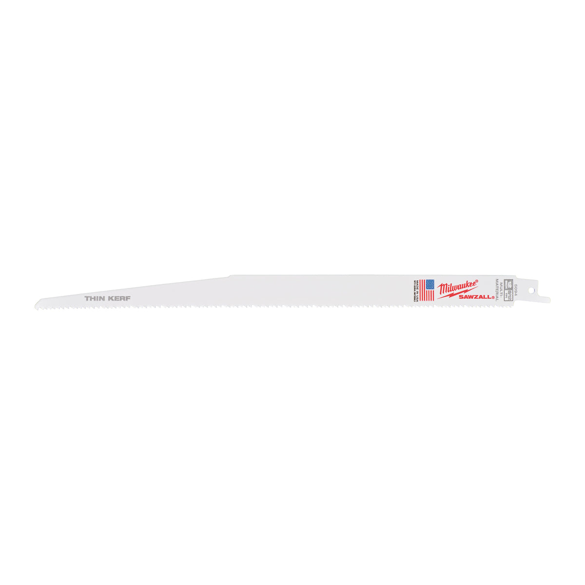 Milwaukee Säbelsägeblatt General Purpose, flexibel 300mm – Zahnteilung 3.2/2.1 mm (8/12 TPI) – Produktbild 2