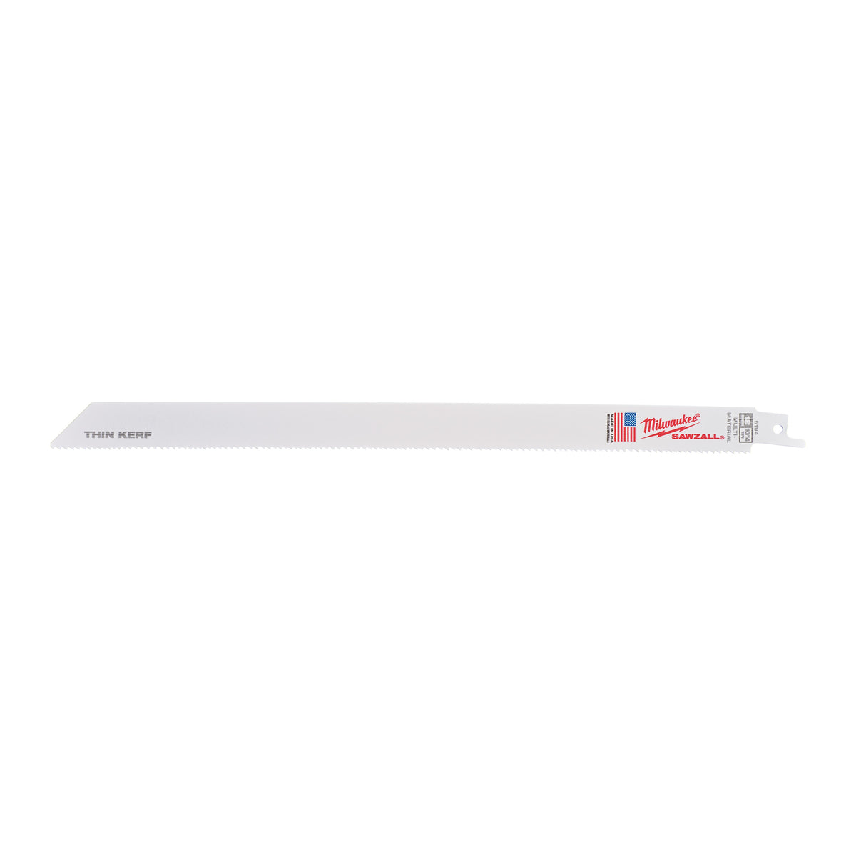 Milwaukee Säbelsägeblatt General Purpose, flexibel 300mm – Zahnteilung 2.5/1.8 mm (10/14 TPI) – Produktbild 1