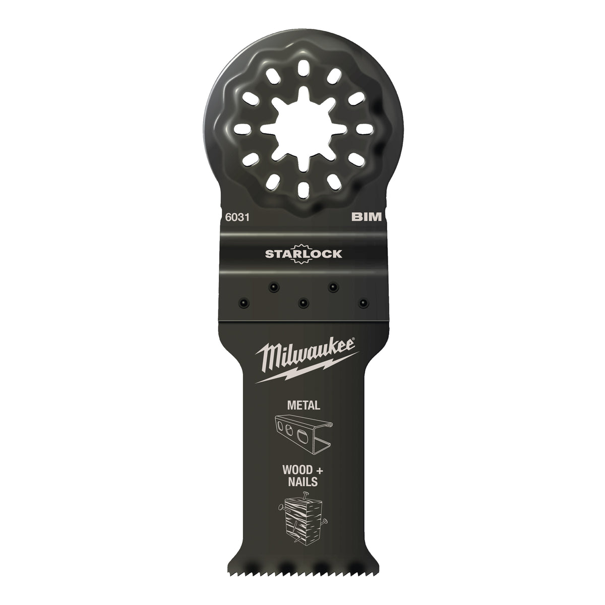 Milwaukee Multitool Starlock Bi-Metall Tauchsägeblatt Multimaterial 28 x 47 mm – Produktbild 1