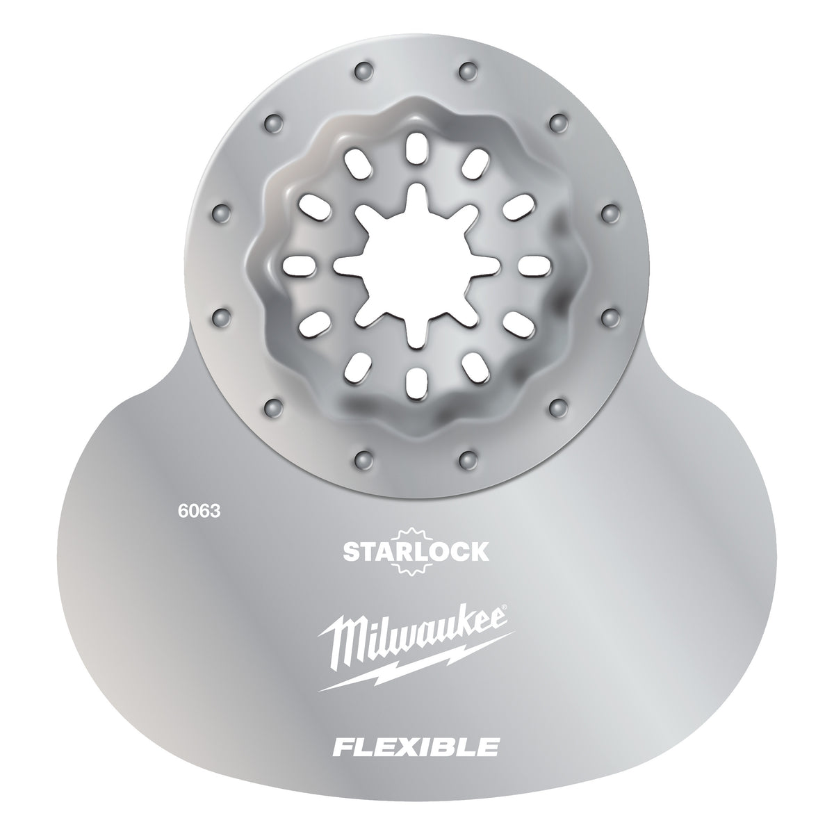 Milwaukee Multitool Starlock Schneidmesser Pilzform zum Schneiden von Silikon und weichem Kitt – Produktbild 1