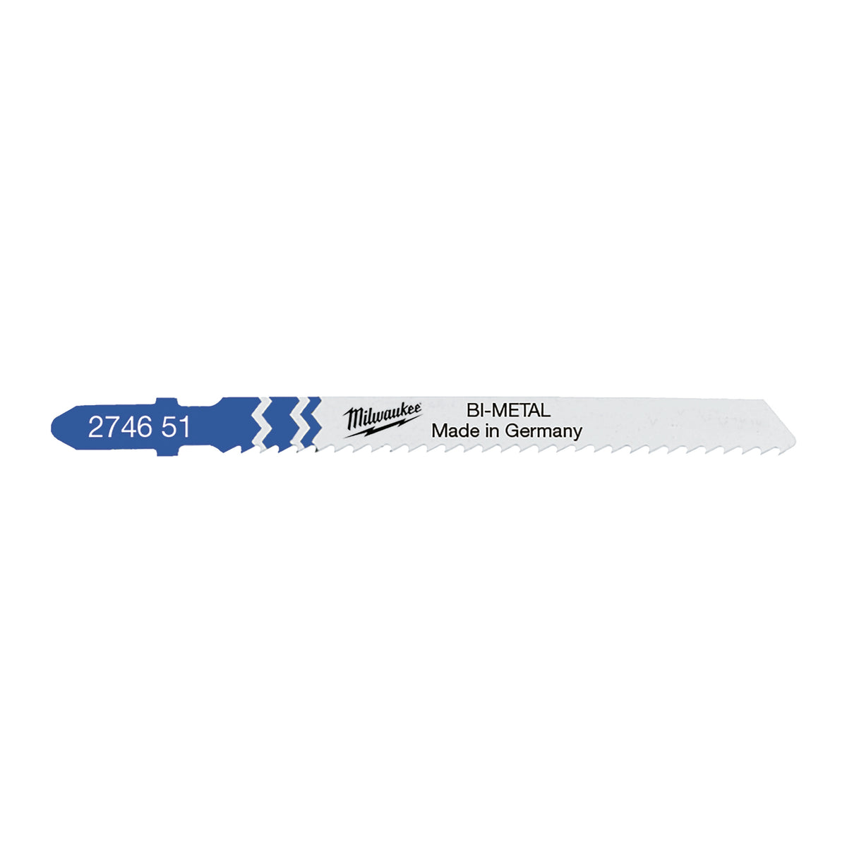 Milwaukee Stichsägeblatt Metall Bi-Metall 75mm – Zahnteilung 2.5 mm – Produktbild 1