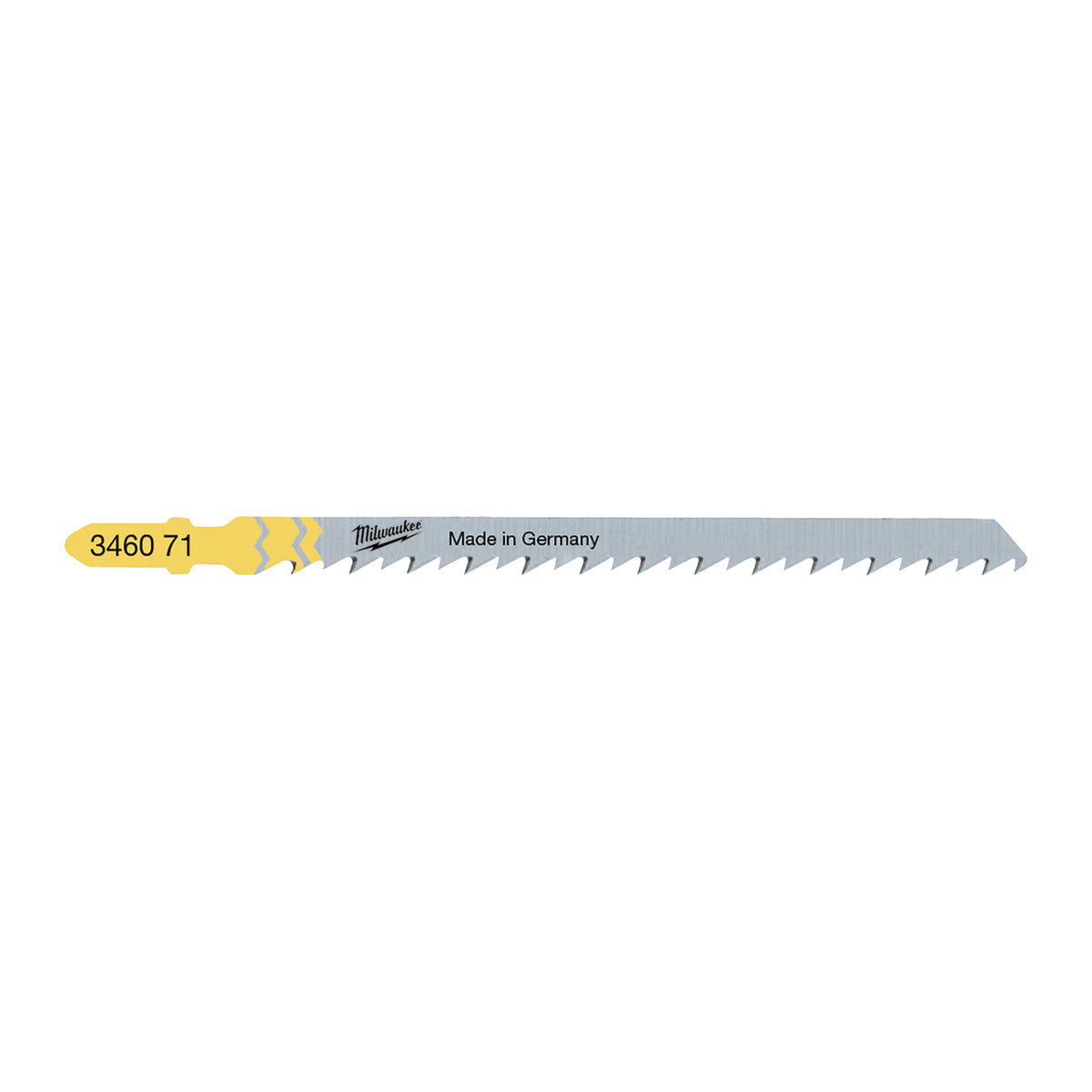 Milwaukee Stichsägeblatt Holz splitterfreie Schnitte 105mm – Zahnteilung 4 mm T301DL – Produktbild 1
