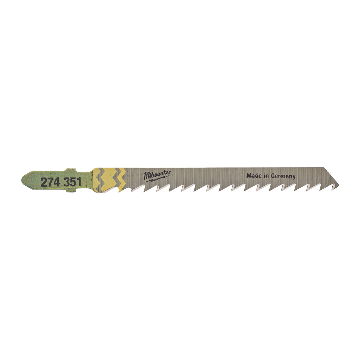 Milwaukee Stichsägeblatt Holz splitterfreie Schnitte 75mm – Zahnteilung 4 mm T101D – Produktbild 2