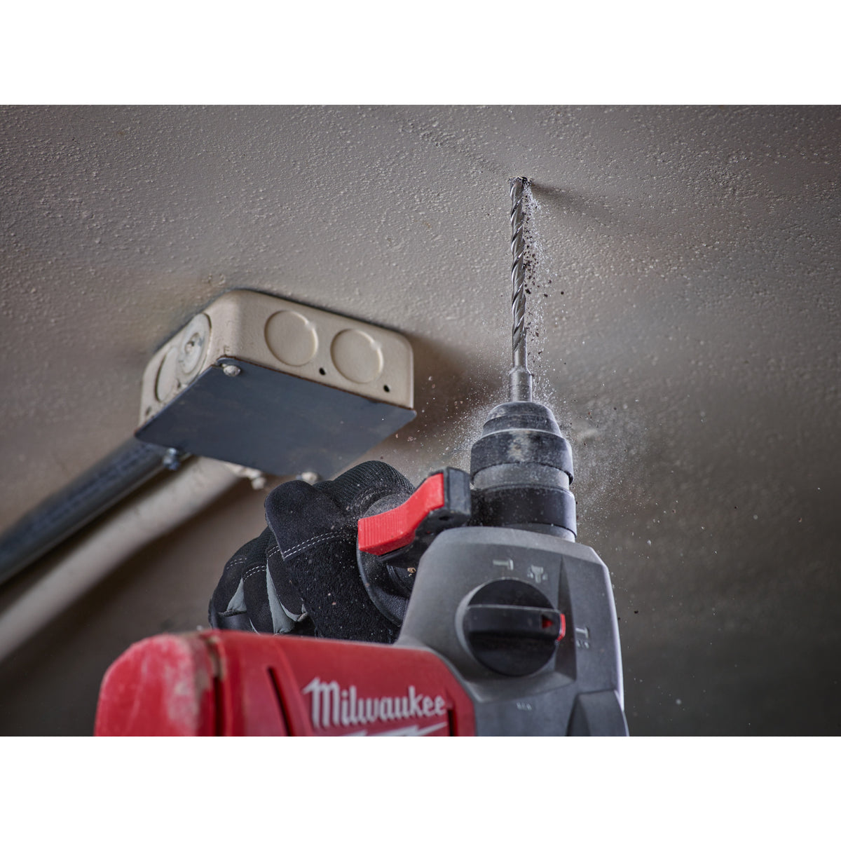 Milwaukee M2 SDS-Plus Hammerbohrer 2-Schneiden – 50er-Pack – Produktbild 12
