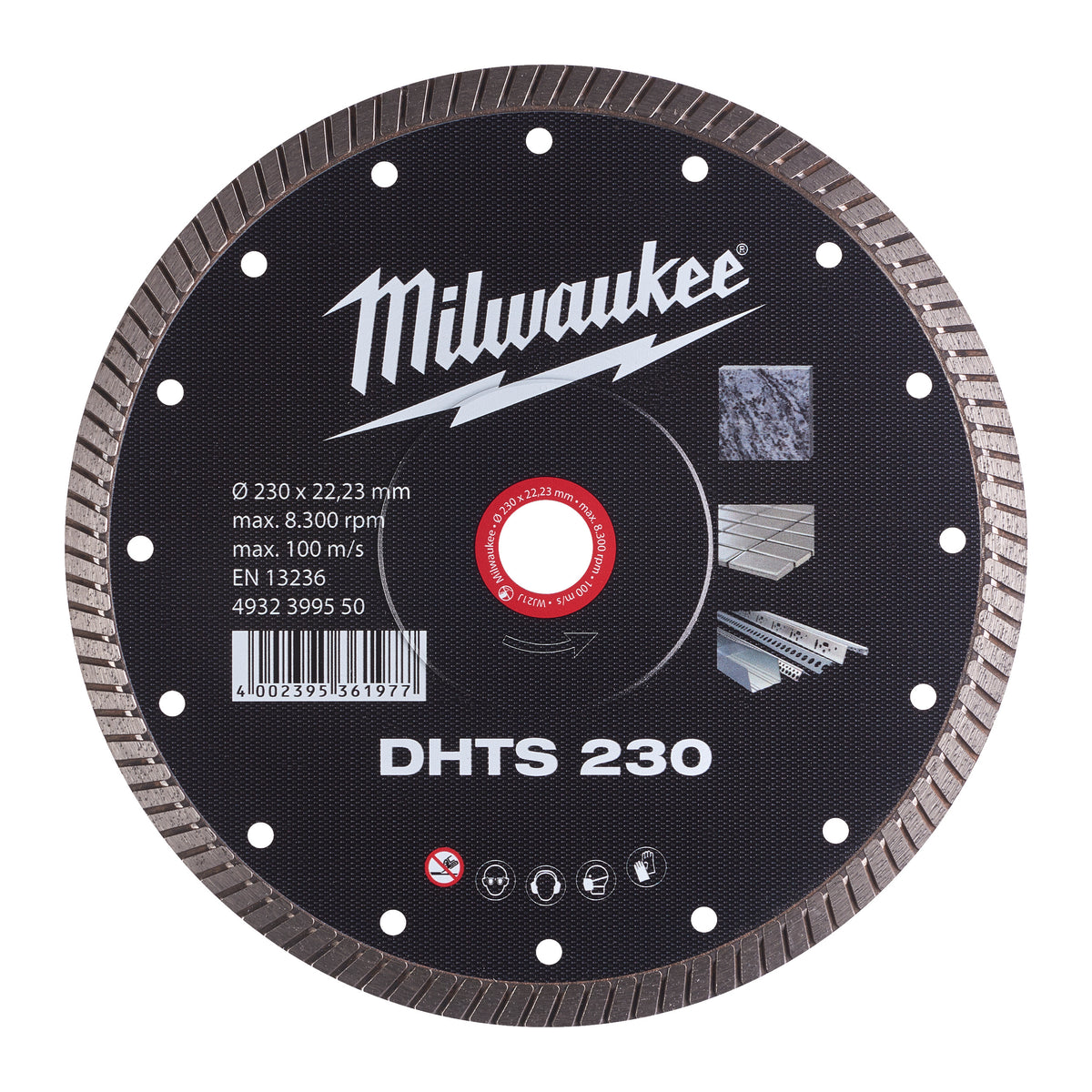 Milwaukee Diamanttrennscheibe DHTS 230 mm – Produktbild 1