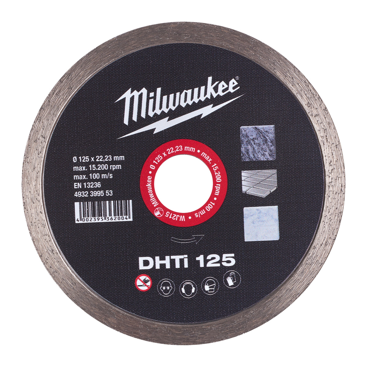 Milwaukee Diamanttrennscheibe DHTi 125 mm – Produktbild 1