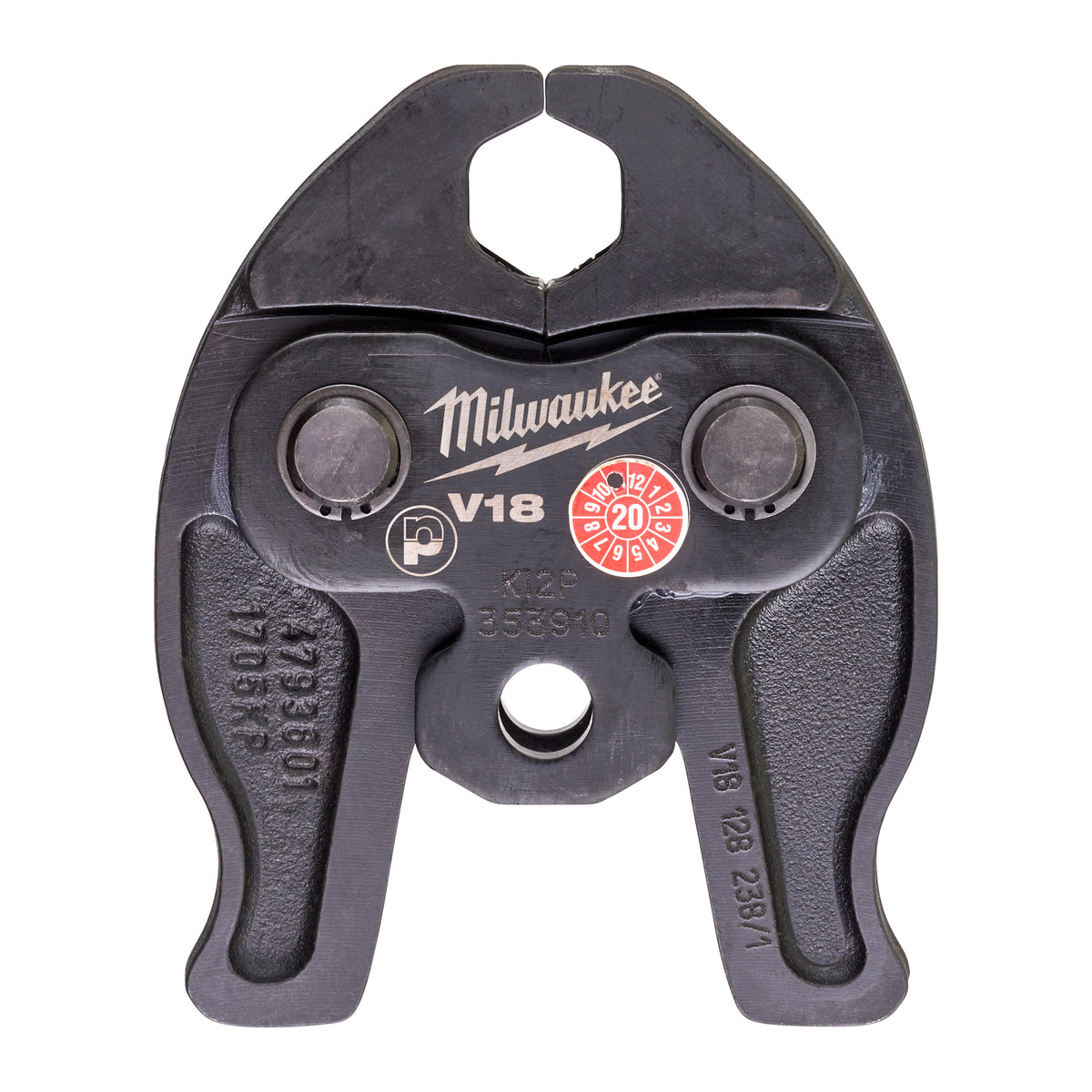 Milwaukee Pressbacke J12-V18 Nennweite V18 für 12 V Presswerkzeug – Produktbild 1