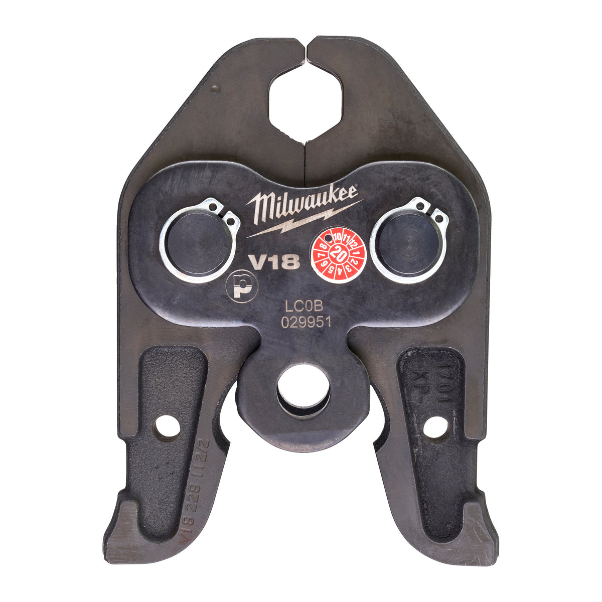 Milwaukee Pressbacke J18-V18 Nennweite V18 für 18 V Presswerkzeug – Produktbild 1