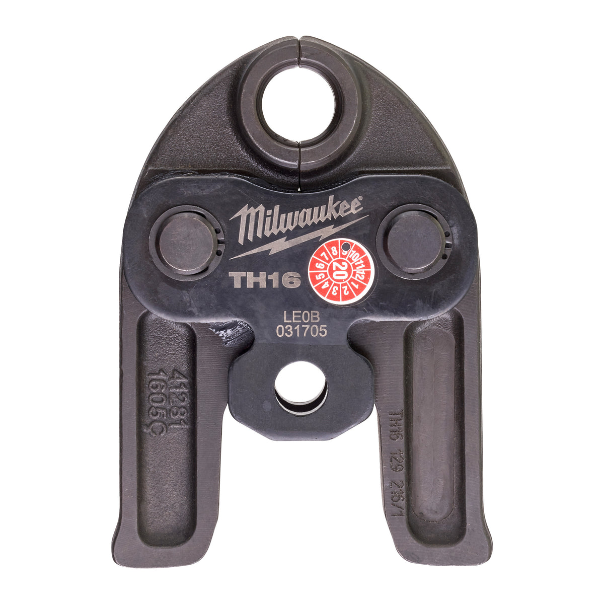 Milwaukee Pressbacke J12-TH16 Nennweite TH16 für 12 V Presswerkzeug – Produktbild 1