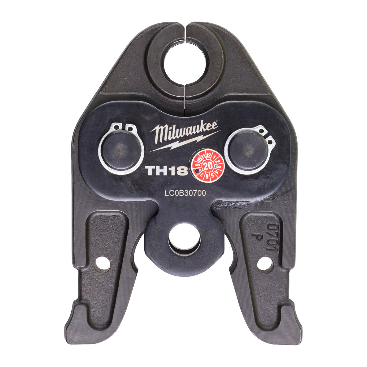 Milwaukee Pressbacke J18-TH18 Nennweite TH18 für 18 V Presswerkzeug – Produktbild 1