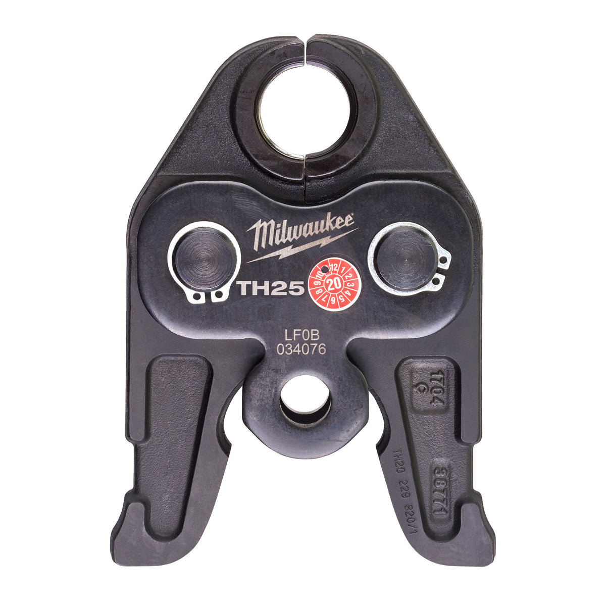 Milwaukee Pressbacke J18-TH25 Nennweite TH25 für 18 V Presswerkzeug – Produktbild 1