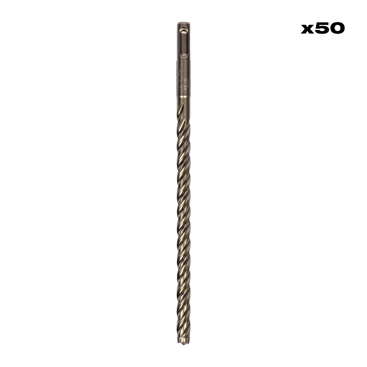 Milwaukee MX4 SDS-Plus Hammerbohrer 4-Schneiden – 50er-Pack