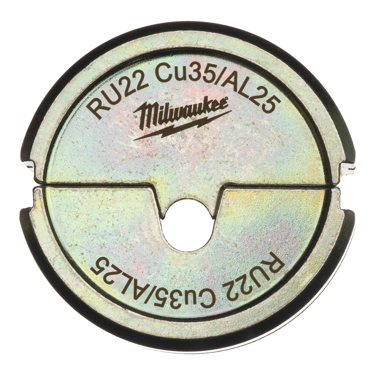Milwaukee Presseinsatz für hydraulisches Akku-Presswerkzeug RU22 Cu35/AL25 für Cu/Al – Produktbild 1