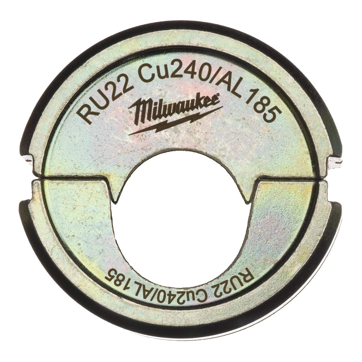 Milwaukee Presseinsatz für hydraulisches Akku-Presswerkzeug RU22 Cu240/AL185 für Cu/Al – Produktbild 1