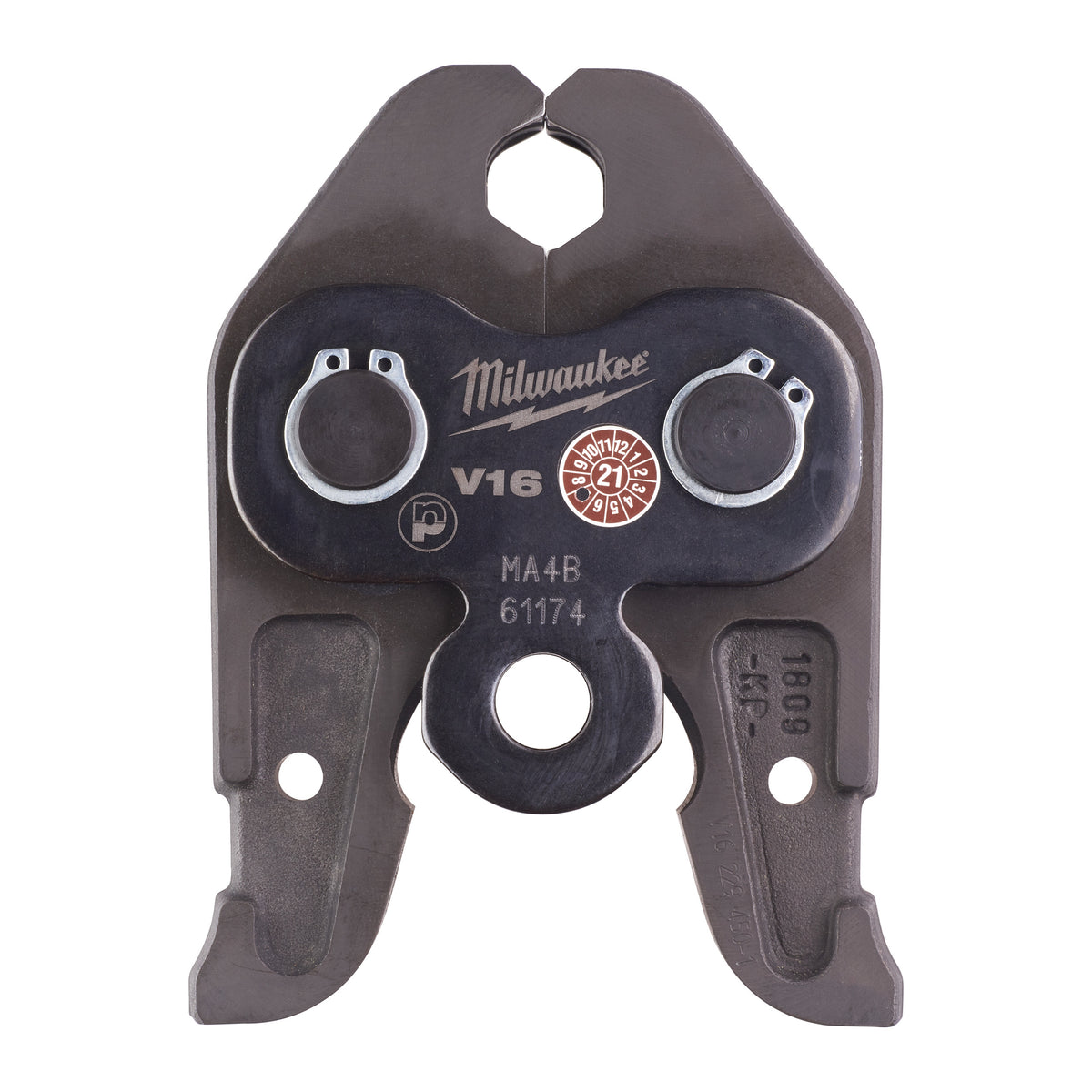 Milwaukee Pressbacke J18-V16 Nennweite V16 für 18 V Presswerkzeug – Produktbild 1