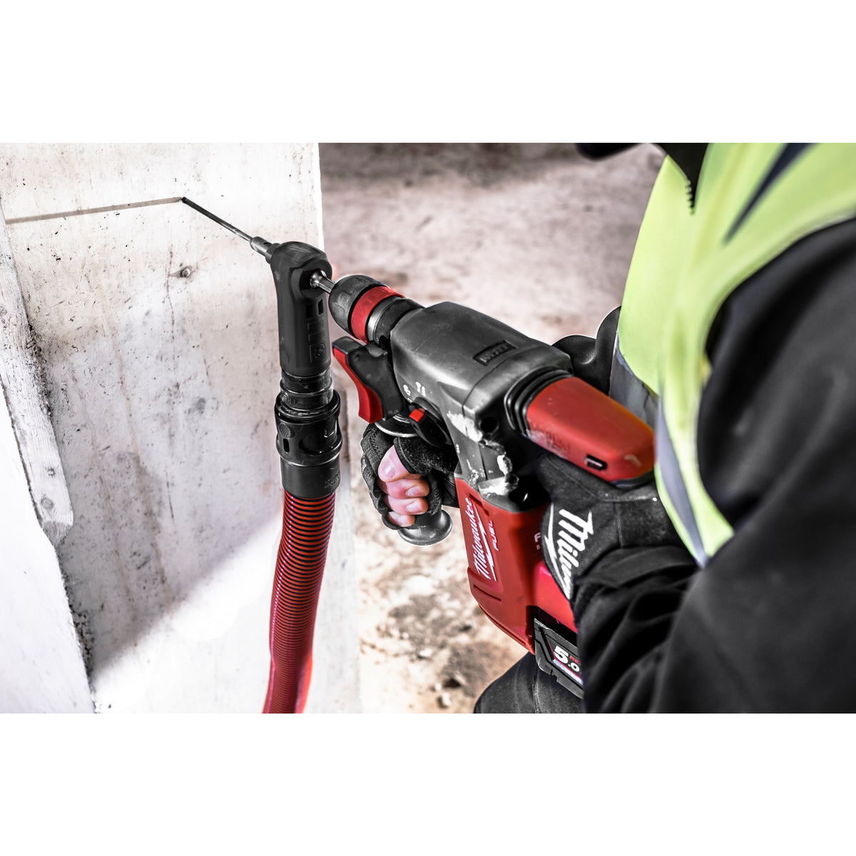 Milwaukee SDS-Plus DUST-LOK Absaugbohrer 4-Schneiden – Produktbild 7