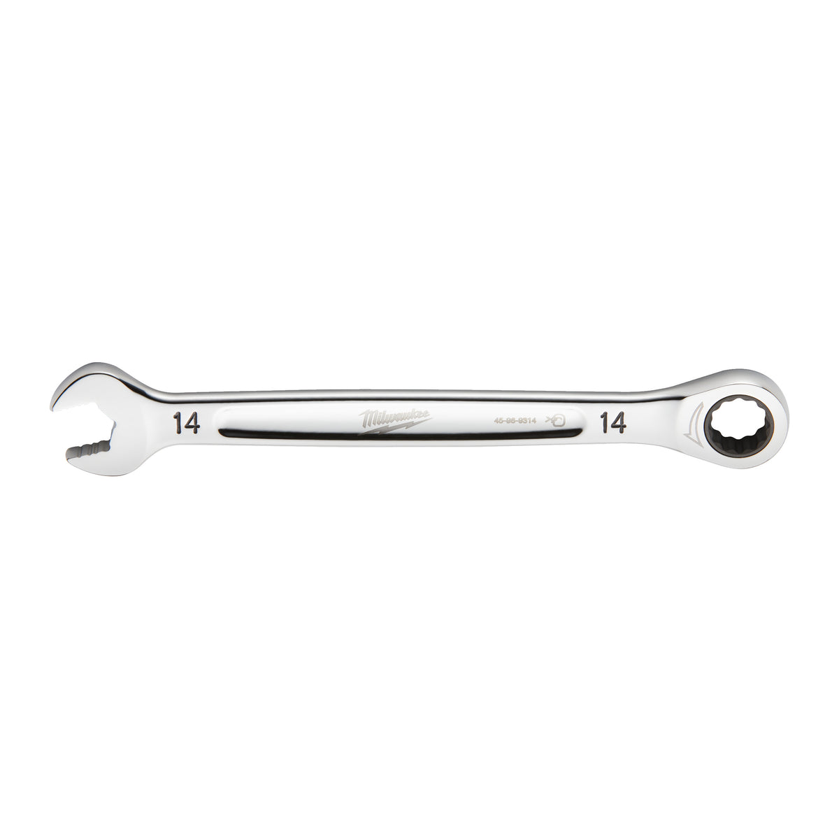 Milwaukee MAX BITE Ratschen-Ringmaulschlüssel 14 mm – Produktbild 1
