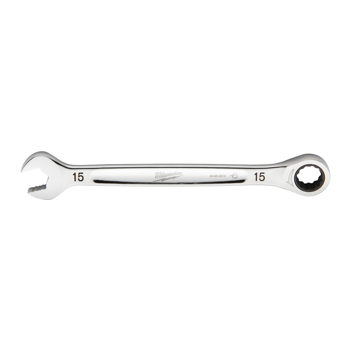 Milwaukee MAX BITE Ratschen-Ringmaulschlüssel 15 mm – Produktbild 1