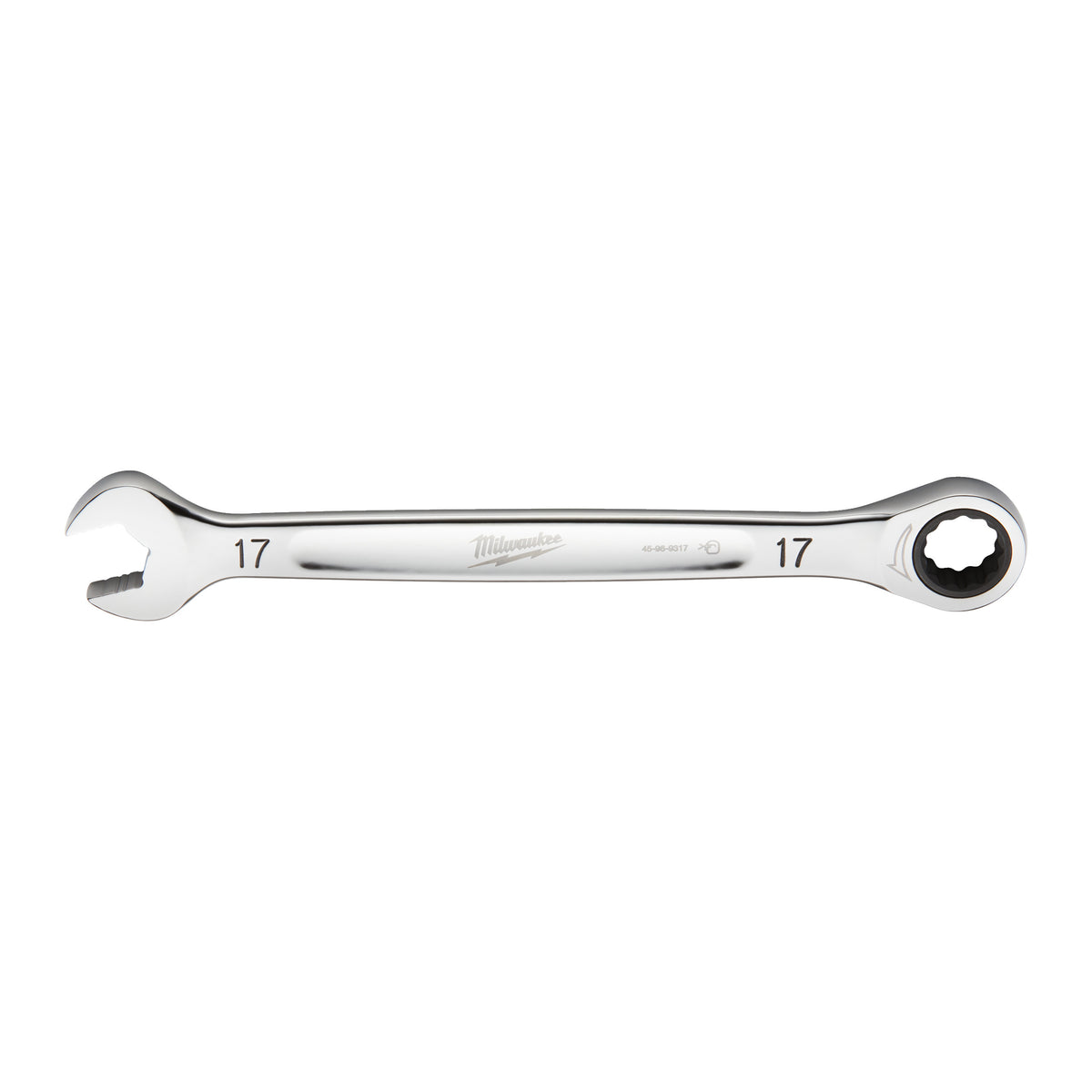 Milwaukee MAX BITE Ratschen-Ringmaulschlüssel 17 mm – Produktbild 1