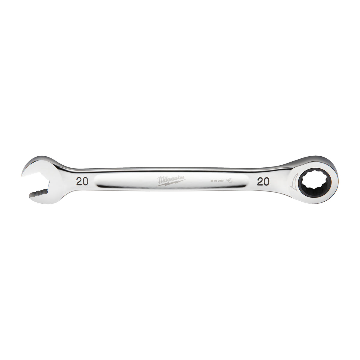 Milwaukee MAX BITE Ratschen-Ringmaulschlüssel 20 mm – Produktbild 1