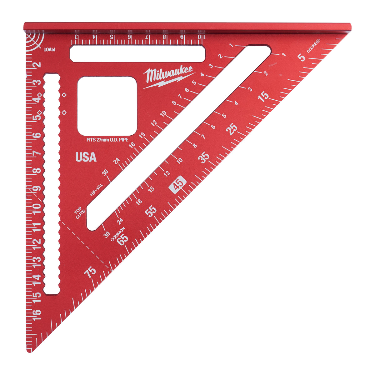 Milwaukee Anschlagwinkeldreieck 18 cm, metrisch – Produktbild 1