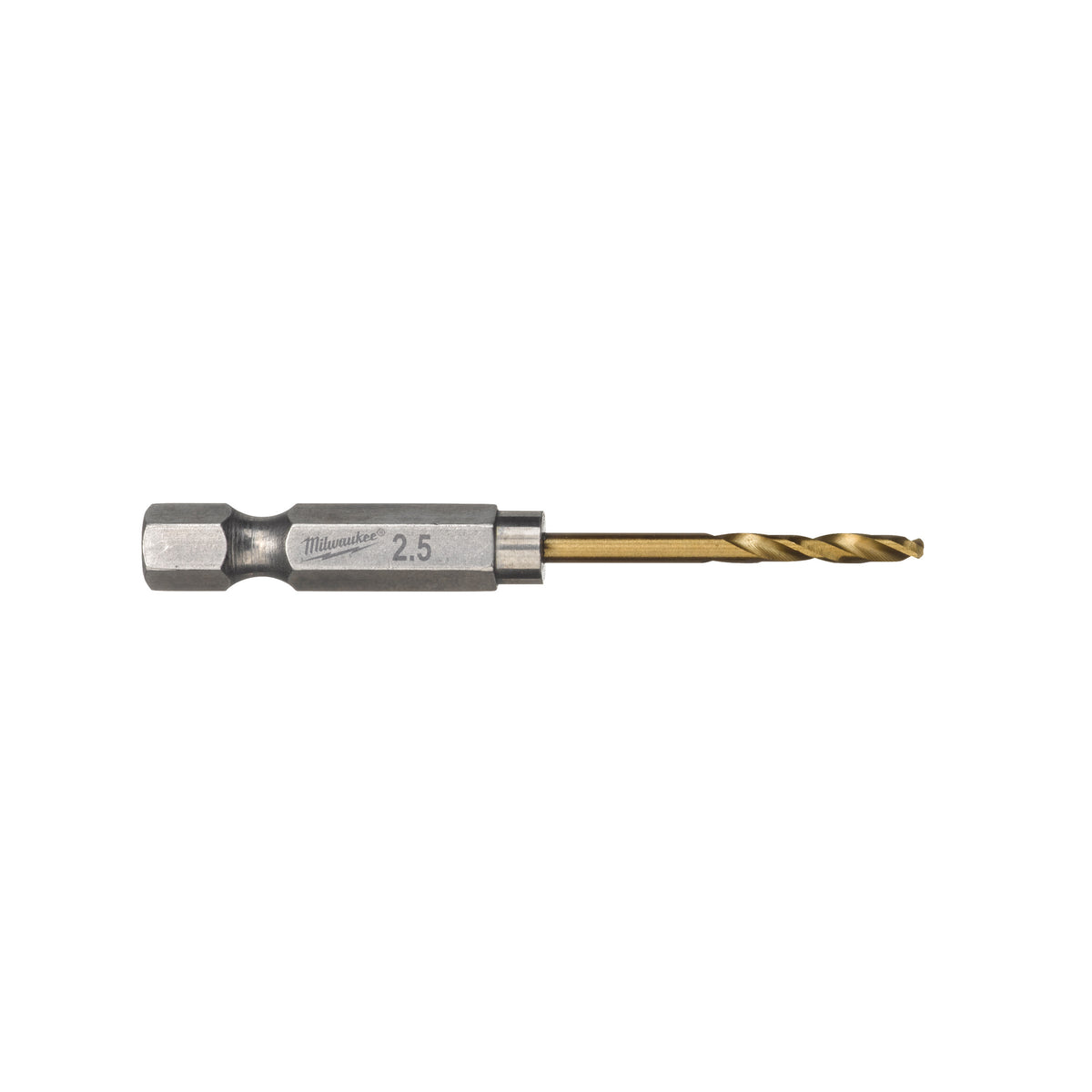 Milwaukee SHOCKWAVE Metallbohrer HSS-G RED HEX Titan 1/4" 10er Pack – Produktbild 1