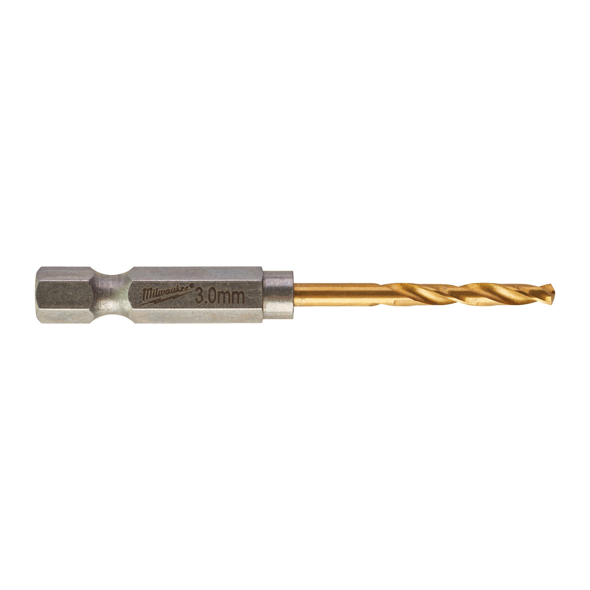 Milwaukee SHOCKWAVE Metallbohrer HSS-G RED HEX Titan 1/4" 10er Pack – Produktbild 2