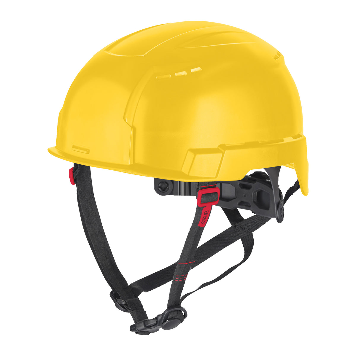 Milwaukee BOLT 200 Industriekletterhelm gelb, belüftet – Produktbild 1