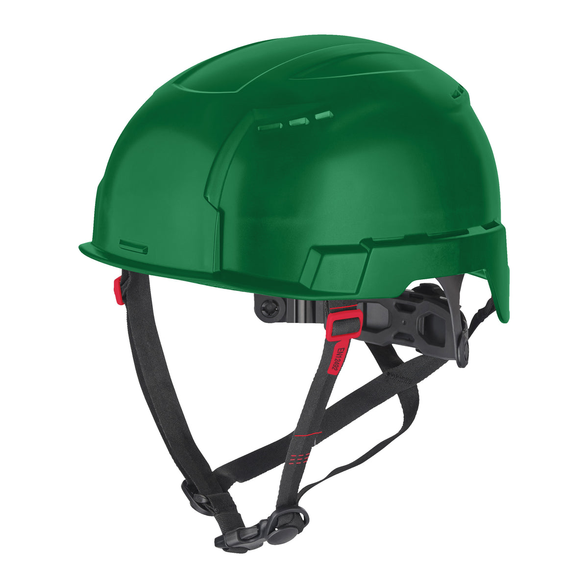 Milwaukee BOLT 200 Industriekletterhelm grün, belüftet – Produktbild 1