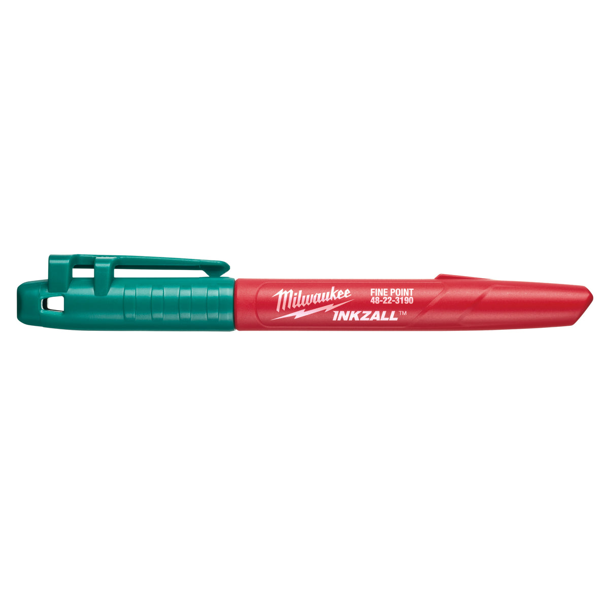 Milwaukee INKZALL feiner Permanentmarker grün – Produktbild 1