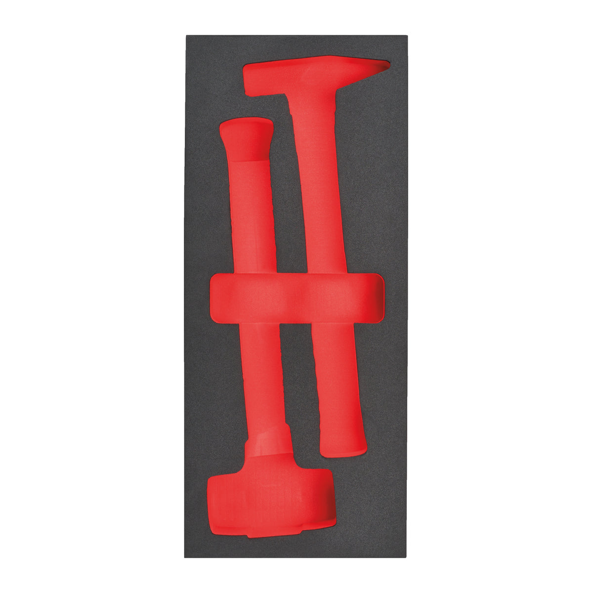 Milwaukee Ersatz-Einlage 1/3 für Schlosser- und Schonhammer, für Werkstattwagen 78 cm - 4932493682