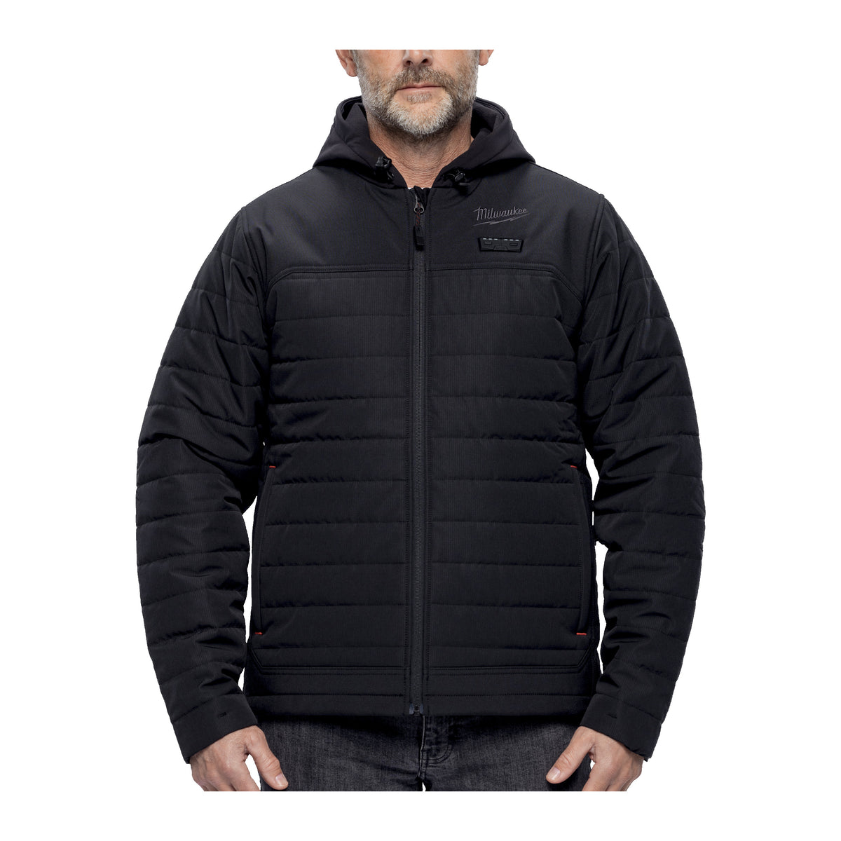 Milwaukee M12 Akku-Heiz-Steppjacke Herren – Schwarz
