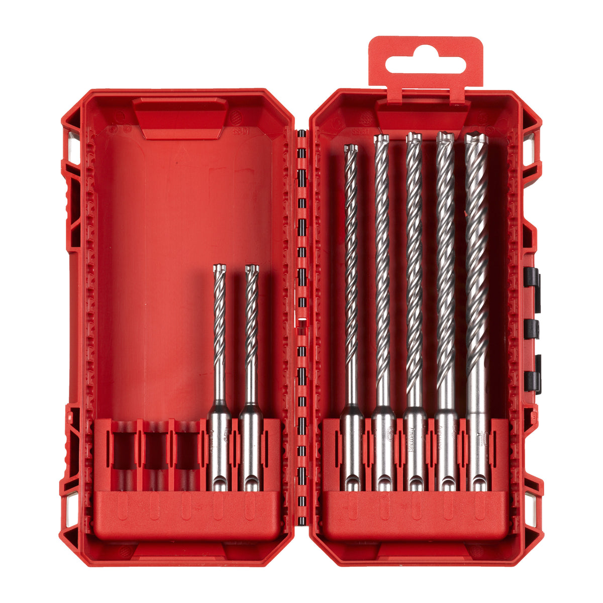 Milwaukee MX4 SDS-Plus Hammerbohrer-Set 7-teilig – 5 bis 10 mm – Produktbild 1