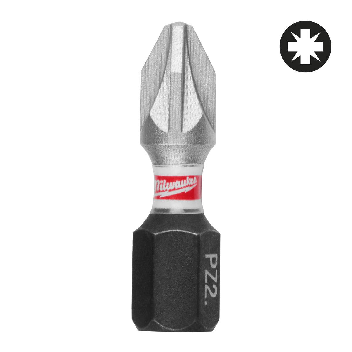 Milwaukee SHOCKWAVE Schrauberbit PZ2 – Produktbild 1