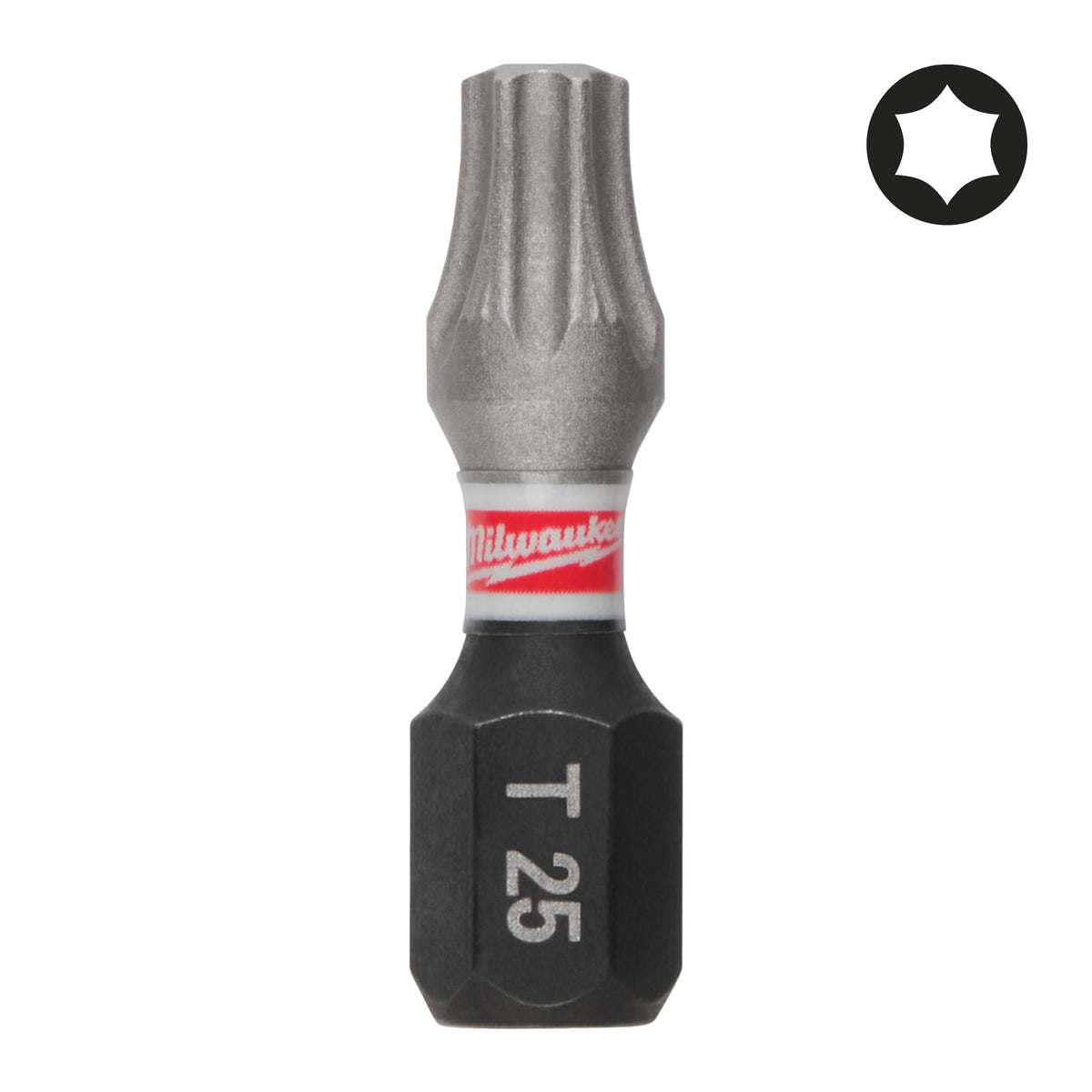 Milwaukee SHOCKWAVE Schrauberbit TX25 – Produktbild 1