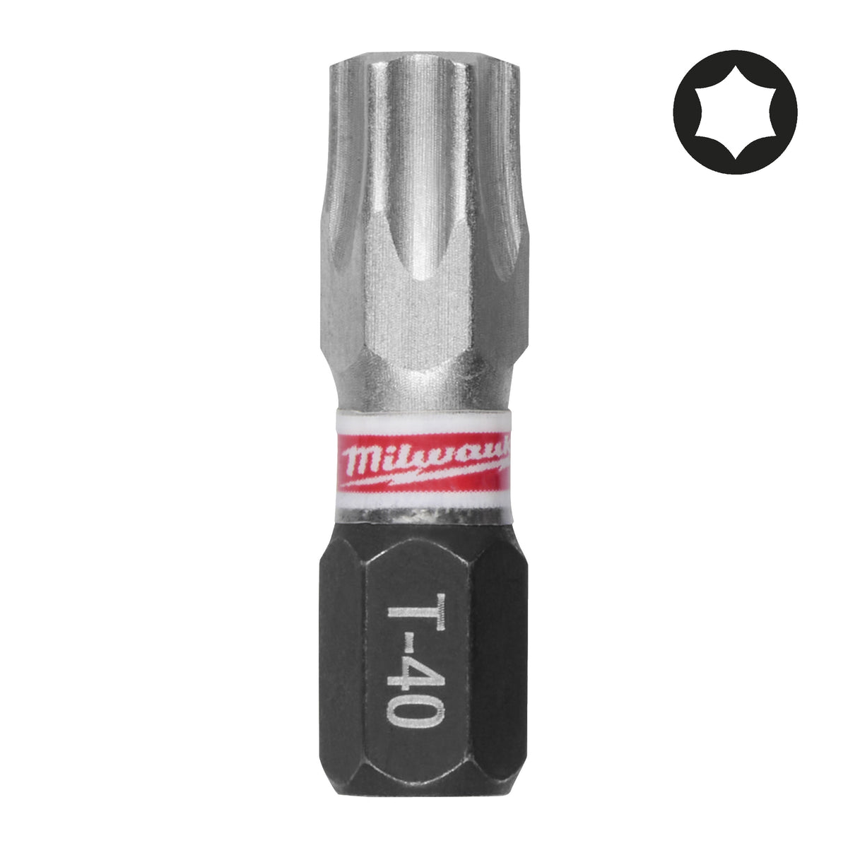Milwaukee SHOCKWAVE Schrauberbit TX40 – Produktbild 1
