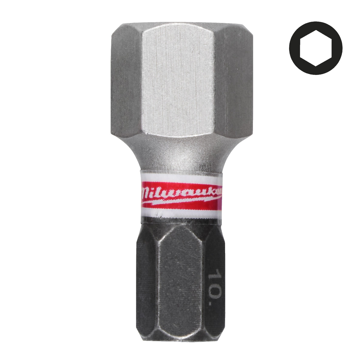 Milwaukee SHOCKWAVE Schrauberbit HEX 10 – Produktbild 1